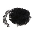 thumbnail image 4 of borde de encaje cinta plisada cintas de encaje plisado cinta decorativa borde de encaje de bolillos coser cinta de grosgrain encaje Negro Macarena Cinta de encaje, 4 of 6