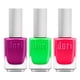 thumbnail image 1 of Juego de esmaltes de uñas duri Trio Neon - GBD201 Neon Favorites Acabado mate Secado rápido 0.45 onzas líquidas cada uno, 1 of 5