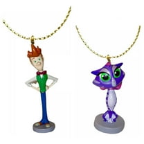 Puppy Pals Dog Hissy & Bob Ornament Pvc Figure Charm Figurine 2” Dangler Disney New