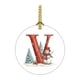 thumbnail image 5 of 2024 26 Letter Christmas Snowman Christmas Pendant - Acrylic Car Pendant Saint, 5 of 5