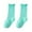 Mint Green, variant on LNMQLPDBS Baby Girl Socks Solid Color Breathable Floor Socks with Ruffle Trim Newborn Socks Girl Soft Non-Slip Shorty Socks Seamless Socks for Kids Toddler Athletic Socks Purple 6-8 Years