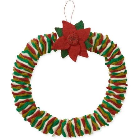 12" Holiday Wreath by Friends Handicrafts for Global Goods Partners