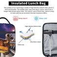 thumbnail image 3 of Wall-E Lunch Bag Reusable Lunch Tote Bag Insulated Portable Lunch Box For College Work Office Picnic 10x8x4 Inch, 3 of 9