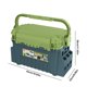 thumbnail image 4 of Caja Herramientas Pesca Portátil Cebo Plástico Organizador Almacenamiento Accesorios () Verde, 4 of 8