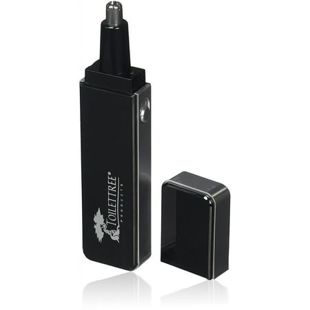 ToiletTree Products Sleek Nose Hair Trimmer with Precision Cutting Tip