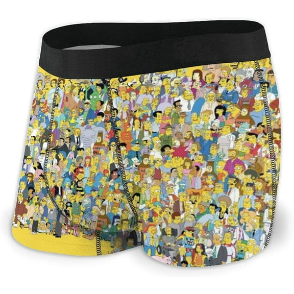 Simpsons Men's Boxer Shorts Soft Stretch Boxer Shorts