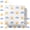 Sun Clouds, variant on Sun Baby Shower Wrapping Paper for Kids Boys Girls - Happy Weather Gift Wrap With Sun Smile and Cloud Design for Birthday, Baby Shower Kids Party - 28×40 Inches, 4 Jumbo Folded Sheets