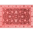 thumbnail image 1 of Ahgly Company Machine Washable Indoor Rectangle Oriental Red Traditional Area Rugs, 2' x 3', 1 of 4