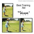 The Elixir Golf Swing Plane Trainer and Alignment Sticks with (2) Right Angle Cross Connectors