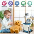 thumbnail image 6 of Freecat Kids Doctor Kit Toys for Toddlers 2 3 4 5 Years, Pretend Play Doctor Dentist Cart Toys for Boys Girls, Birthday Christmas Gift for Toddlers Ages 2-4 3-5., 6 of 8