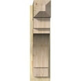 thumbnail image 2 of Ekena Millwork 8"W x 26"D x 30"H Merced Rough Sawn Craftsman Outlooker, Douglas Fir, 2 of 4