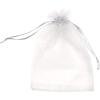 100 bolsas de protección para frutas, bolsa de cultivo de malla reutilizable, accesorios de jardín (blanco)