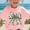 Pink, variant on ATOGUTA Tshirt Girls Kids Summer St. Patrick's Day Crewneck Tops Casual Tees Purple, Size 3T-15