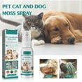 Pet Cat and Dog Moss Spray, Pet Skin Moss Cleaning Care, AntiItch and