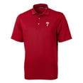 thumbnail image 2 of Men's Cutter & Buck  Red Philadelphia Phillies Virtue Eco Pique Recycled Polo, 2 of 3