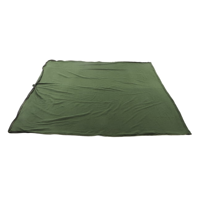 Doublure de Sac de Couchage en Polaire, Sac de Couchage Portable Confortable et Chaud Compact Ultraléger avec Double Fermeture Éclair, Couverture de Randonnée Complète pour Voyage, Camping, Bureau