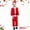 Red, variant on Santa Baby Outfit Long Sleeve Xmas Santa Suit 4PCS Youth Santa Claus Sets Christmas Outfit Toddler Holiday Party Dress