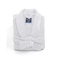thumbnail image 1 of Robe De Chambre Homme Premium Thick Terry Cloth Bathrobe for Men, Long âStaple Combed Cotton Robe Men's Robe(White), 1 of 6