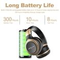 thumbnail image 4 of B20 Auriculares Bluetooth Auriculares estéreo inalámbricos Auriculares plegables sobre el ZEALOT Auriculares, 4 of 7