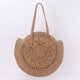 thumbnail image 1 of Granjero Gordo Bolso de mano tejido y bolsas de cosméticos, bolso de mano tejido elegante de playa de verano, bolso de hombro de 17,71 x 0,78 x 15,74 pulgadas (A), 1 of 4
