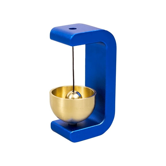 YYUZH Brass Alloy Suction Mount Doorbell Chime with Clear Wind Bell Sound for Home Entrance, Office Door, or Cafe Decoration, Easy to Install Reminder Bell