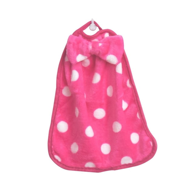 Toalla de secado a mano de lana de coral suave, absorbente, para baño, cocina, plumero, toalla, paño de limpieza(#5)