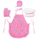 thumbnail image 5 of 1 juego de cocina para niños, delantal y gorro de chef, utensilios de repostería para niñas, ideal para fiestas de repostería y juegos de cocina., 5 of 7