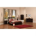 thumbnail image 3 of Leo & Lacey Urban Full Storage Platform Bed in Espresso, 3 of 4