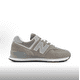 thumbnail image 2 of Zapatos New Balance NB 574, estilo retro, letras, con cordones, unisex, color gris, 2 of 5