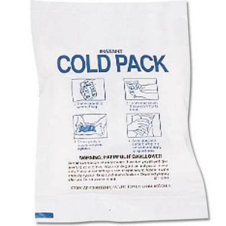 Instant Cold Pack by Medlogix, 4'' x 6'' Set of 16