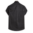 thumbnail image 4 of IROINNID Men's And Big Men's Hawaiian Style Short Sleeve Beach Blouse,Size L-5XL, 4 of 9