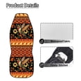 thumbnail image 6 of Yuyamidu Hummingbird Car Seat Covers Breathable Front Seat Cover Anti-Slip Back Fabric Waterproof Car Seat Cover Easy to Install Universal for Cars Truck SUV Van, 6 of 7