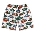 thumbnail image 5 of Goofa Pirate Hats Printed Mens Swim Trunks Summer Quick Dry Short Beach Swimwear Bathing Suits-XX-Large, 5 of 9