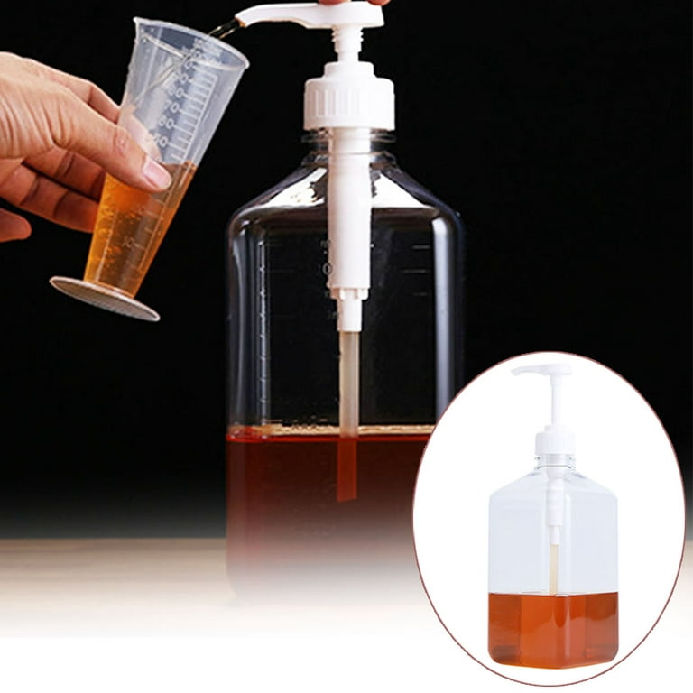 Cdar 1600ml Coffee Dispenser Syrup Pump for Kitchen Juice Bottle