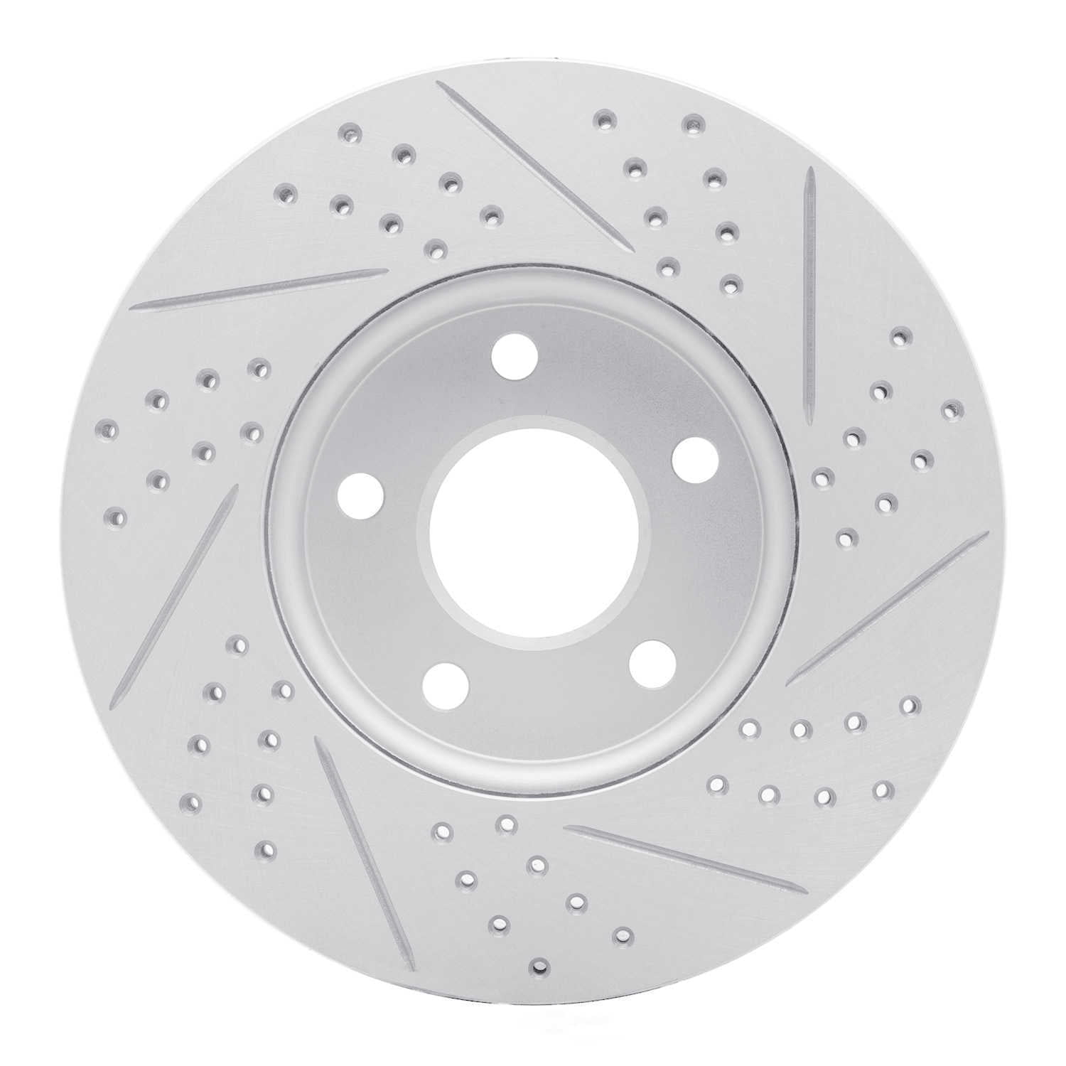 Dynamic Friction Company 830-54067L DFC Geoperformance Rotor - Drilled and Slotted