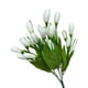 thumbnail image 2 of Ramo de flores artificiales de margaritas con vegetación – Flores artificiales de seda para decoraciones de boda, decoración del hogar, centros de mesa y arreglos de suelo, 2 of 6