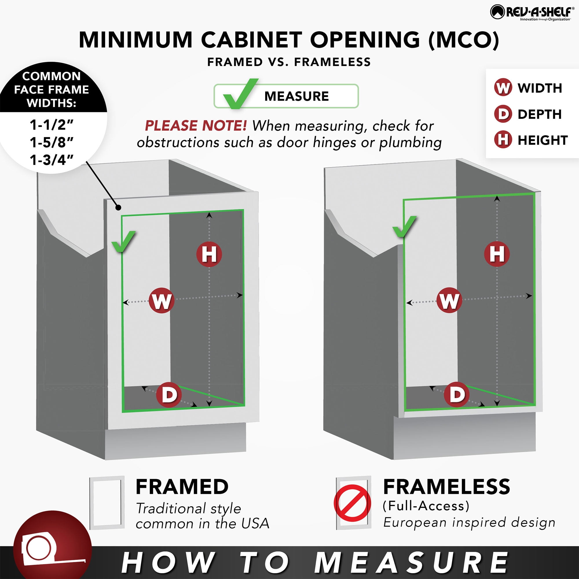 Rev-A-Shelf 53PSP-15SC-MP - 15 Two-Tier Blind Corner Organizer  w/Soft-Close - (Maple/Chrome), Hardware Hut