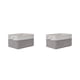 thumbnail image 3 of Toystoory Caja de almacenamiento plegable con asas de cuerda - Conveniente y versátil Contenedor de almacenamiento de fácil acceso para gris y blanco 31*21*16 2Conjunto, 3 of 6