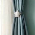 thumbnail image 4 of 2 alzapaños magnéticos para cortinas, prácticos alzapaños magnéticos para cortinas, exquisita forma de estrella, hebilla de cortina sin perforación, accesorios de decoración elegantes para el hogar,, 4 of 5