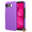 Purple, variant on For T-Mobile Revvl 8 Dual Layer Slim & Tough Hybrid Shockproof Heavy Duty TPU Matte with Textured Rugged Shell Protection Phone Case Cover Rose Gold
