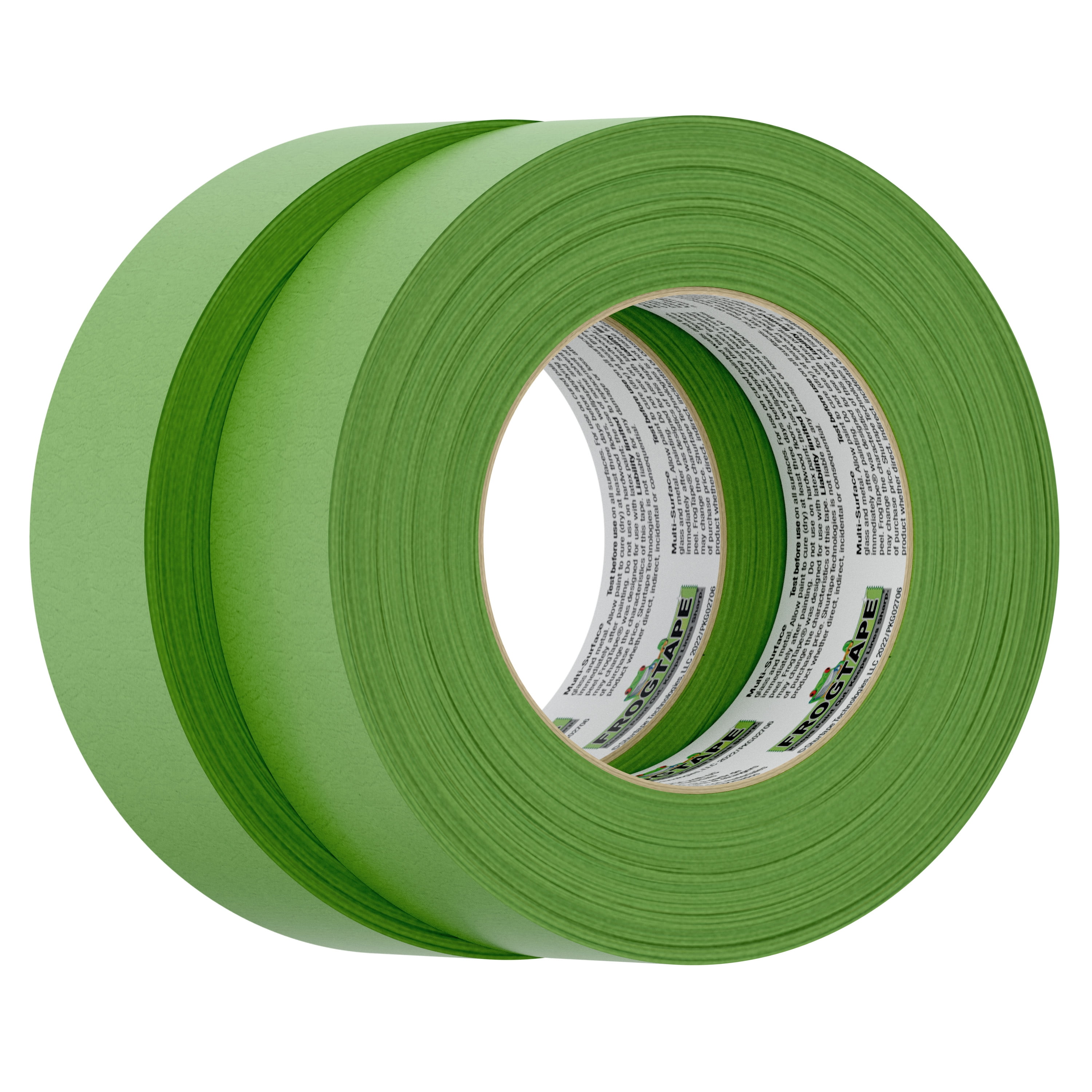 2 inch x 60 yard STIKK Forest Green Painters Tape 14 Day Easy