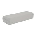 thumbnail image 1 of Cojín de apoyo para meditación, rectangular, para yoga, lavable, para el hogar Gris claro, 1 of 8