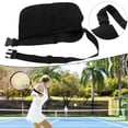 thumbnail image 4 of Porte-balles de Tennis Réglable, Sac Pochette pour Balle de Pickleball à Maille, Taille, Hanches, Transporteur, 4 of 9