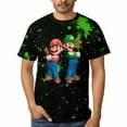 thumbnail image 5 of Mario And Luigi Unisex Short-sleeve Shirt For Men Women Novelty 3D Print T-Shirt Soft Comfortable Tee Shirts, 5 of 7