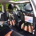 thumbnail image 7 of Car Seat Back Protector,Waterproof & Stain Resistant Kick Mats with Tablet Holder & Organizer Pockets,Easy-Clean Nylon Back Seat Protector The Flag, 7 of 7