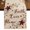 Beige Brown White, variant on Table Runners 70 Inches Long Dress Scarves, Rustic Star Brown Farmhouse Coffee/Dining/Kitchen Table Decor, Holiday Table Runner, Vintage Plants Berry Wooden Grain 13x70 Inch