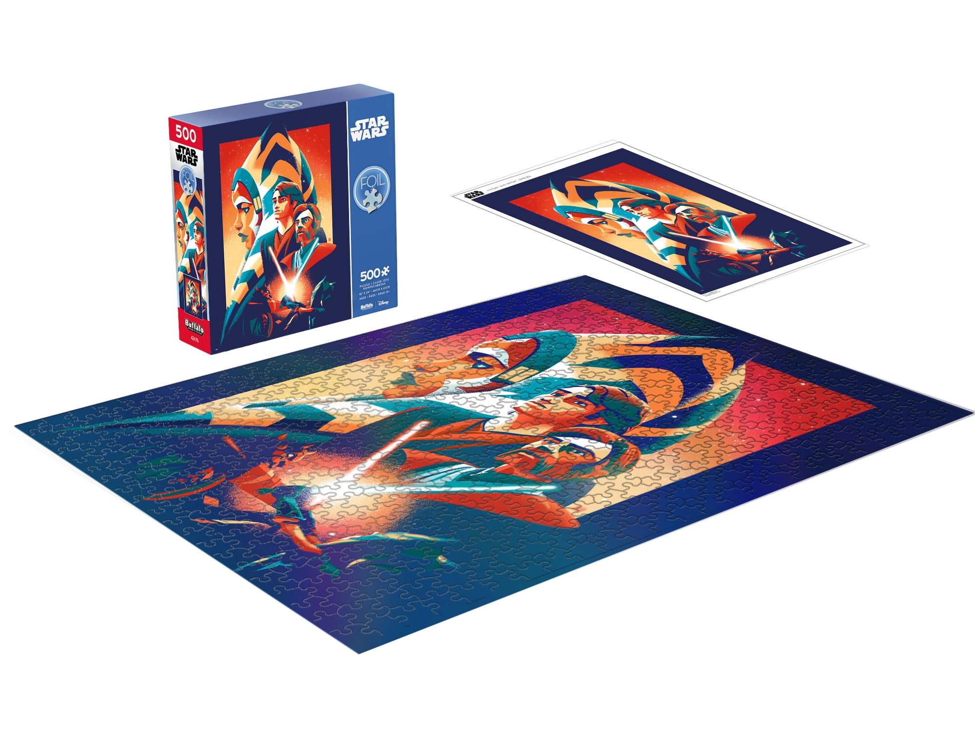 Ceaco Victory and Defeat, Star Wars 500 Piece Interlocking Jigsaw Puzzle