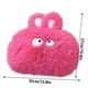 thumbnail image 4 of Almohada con forma de cabeza de animal adorable. Niñez sin límites. El nuevo favorito para la decoración del hogar. Te aporta alegría y relajación (F), 4 of 7