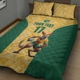 thumbnail image 3 of Custom Australia Rugby Quilt Bed Set Kangaroo Mascot LT17, 3 of 5