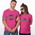 thumbnail image 2 of Stamzod Men Clothes Couple His and Hers Short Sleeve Matching T Shirts Letter Print Plus Size Casual Tee Men's Clothing, 2 of 7